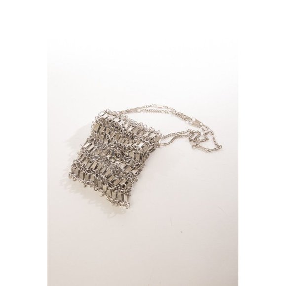 Neide Ambrosio Zipper Metal Chain Mail Bag Handcrafted in Brazil - Picture 7 of 11